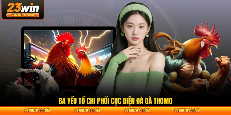 Ba yếu tố chi phối cục diện đá gà Thomo