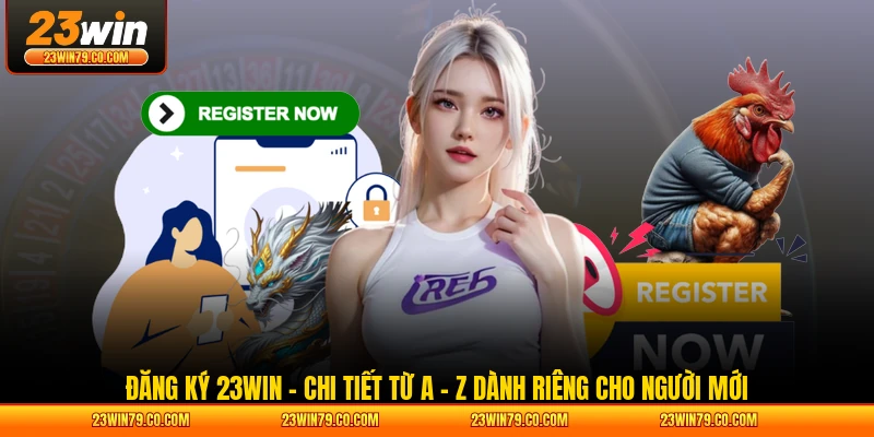 đăng ký 23win chi tiết từ a - z dành riêng cho người mới