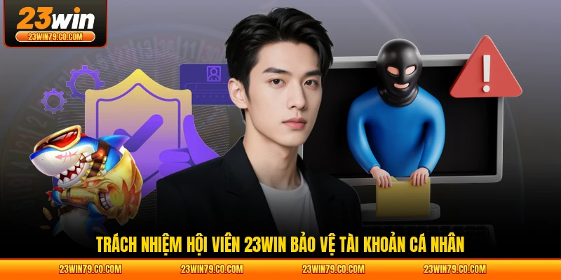 Trách nhiệm hội viên 23WIN bảo vệ tài khoản cá nhân