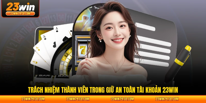 Trách nhiệm thành viên trong giữ an toàn tài khoản 23WIN